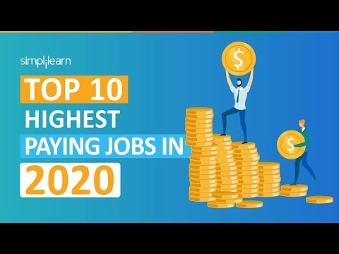 The highest-paying jobs in the world